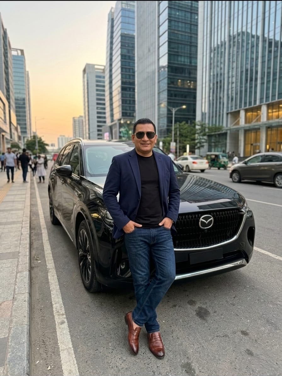 Mr Yadav in a professional setting